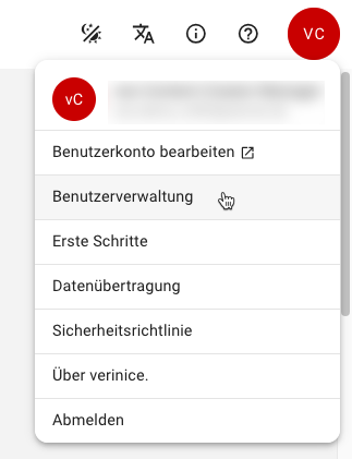 Benutzerverwaltung