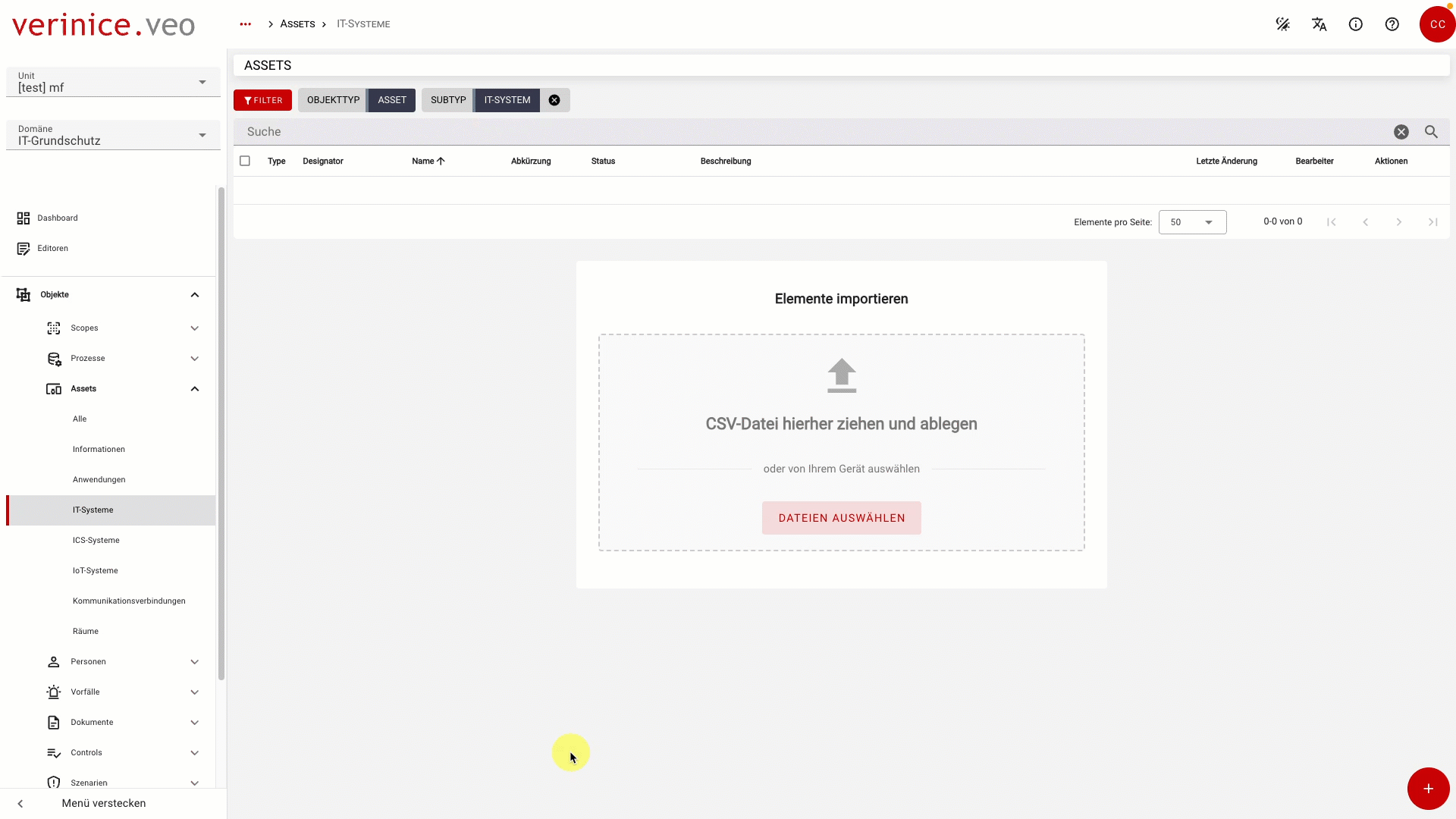 CSV-Import