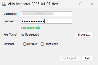 VNA-Importer