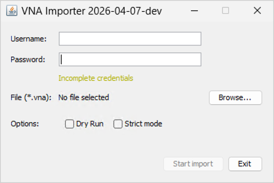 VNA-Importer